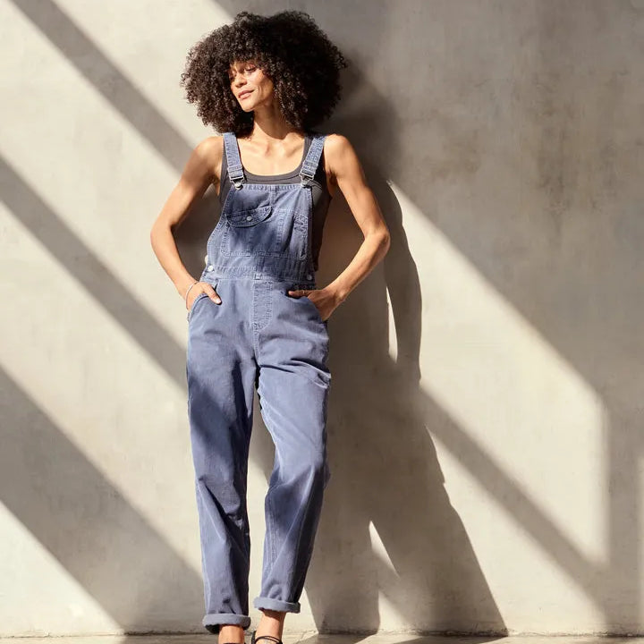 Outerknown Womens Pants Voyage Cord Overalls