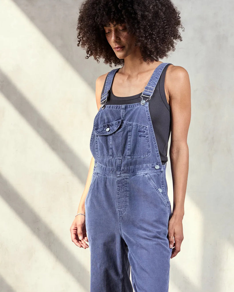 Outerknown Womens Pants Voyage Cord Overalls