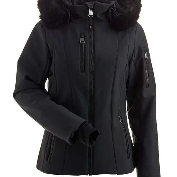 Nils Womens Snow Jacket Lillehammer Faux Fur