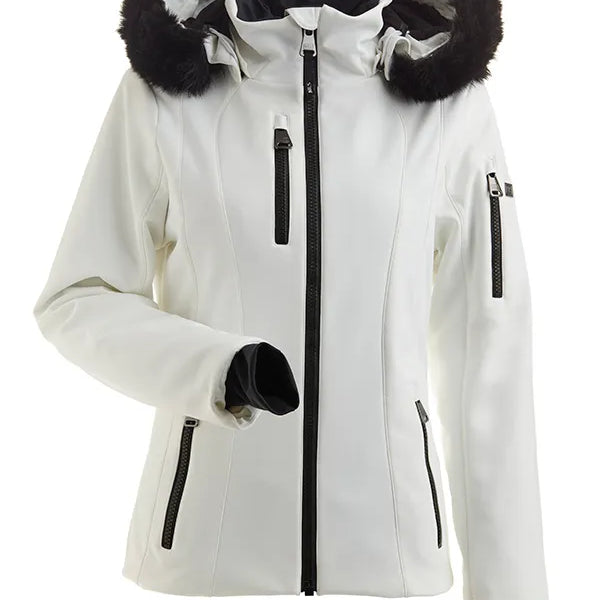 Nils Womens Snow Jacket Lillehammer Faux Fur