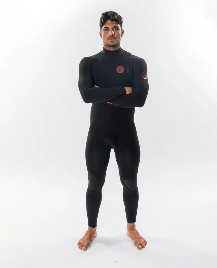 Rip Curl Mens Wetsuits E7 Flashbomb Fusion 3/2mm Zip Free Fullsuit