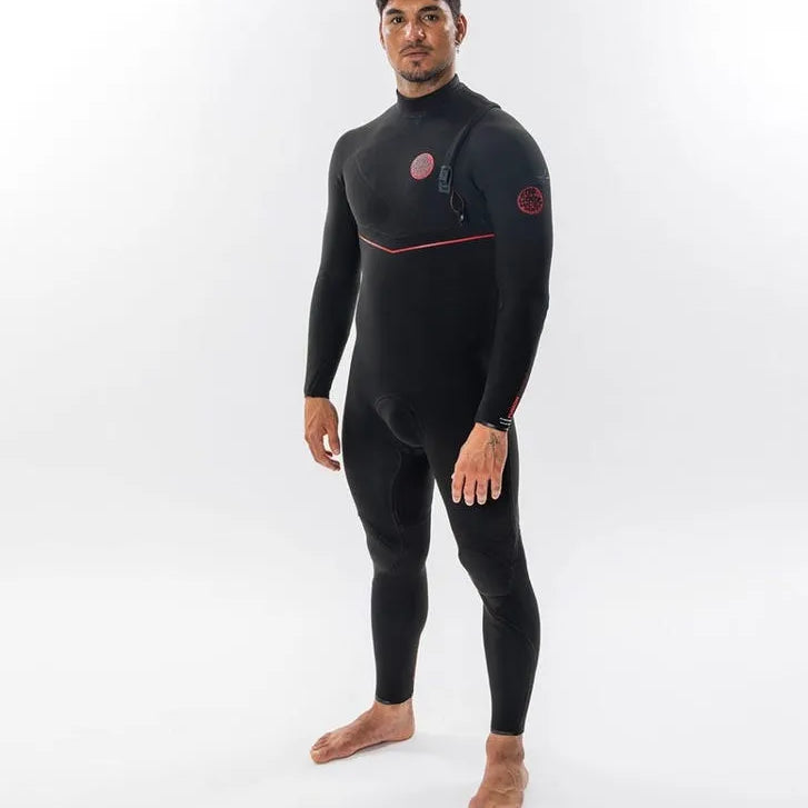 Rip Curl Mens Wetsuits E7 Flashbomb Fusion 3/2mm Zip Free Fullsuit
