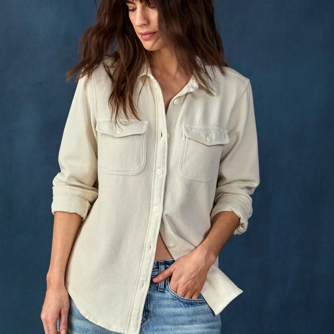 Outerknown Womens Shirt Chroma Blanket