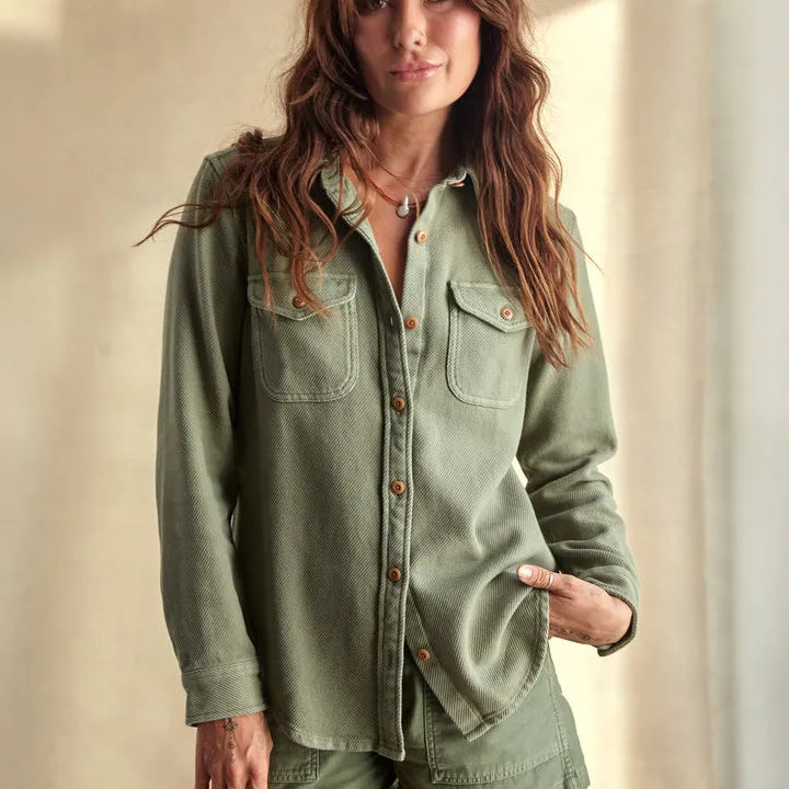 Outerknown Womens Shirt Chroma Blanket