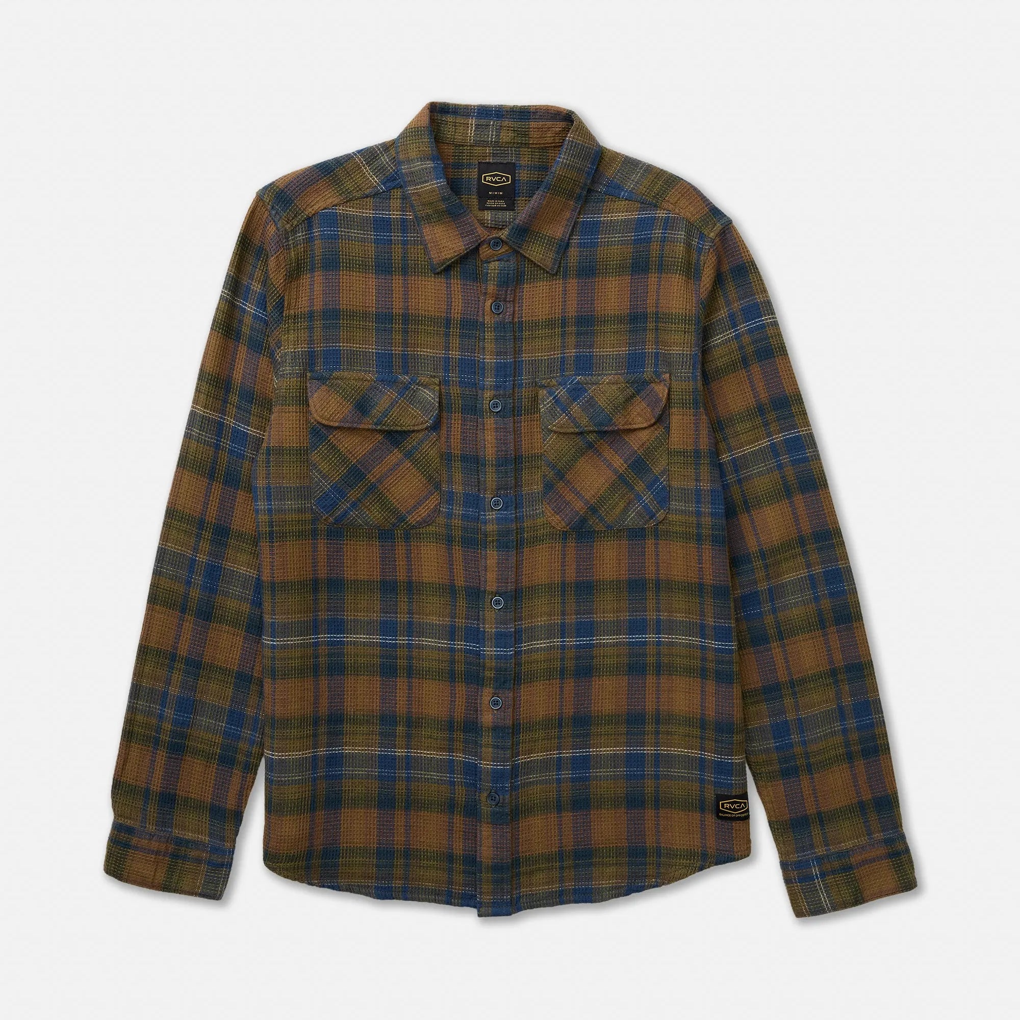 RVCA Mens Shirt Dayshift Flannel