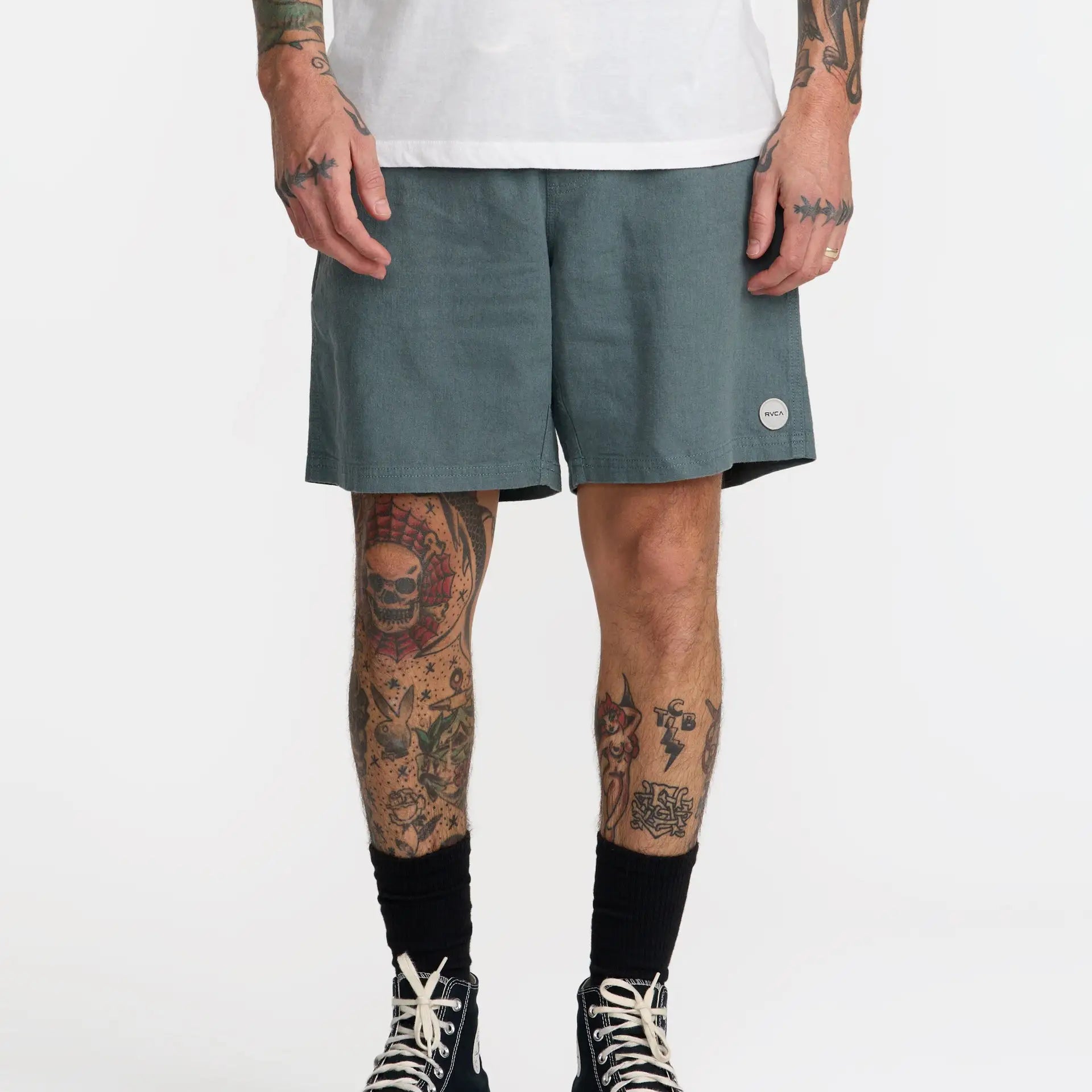 RVCA Mens Shorts Sands Elastic 17"