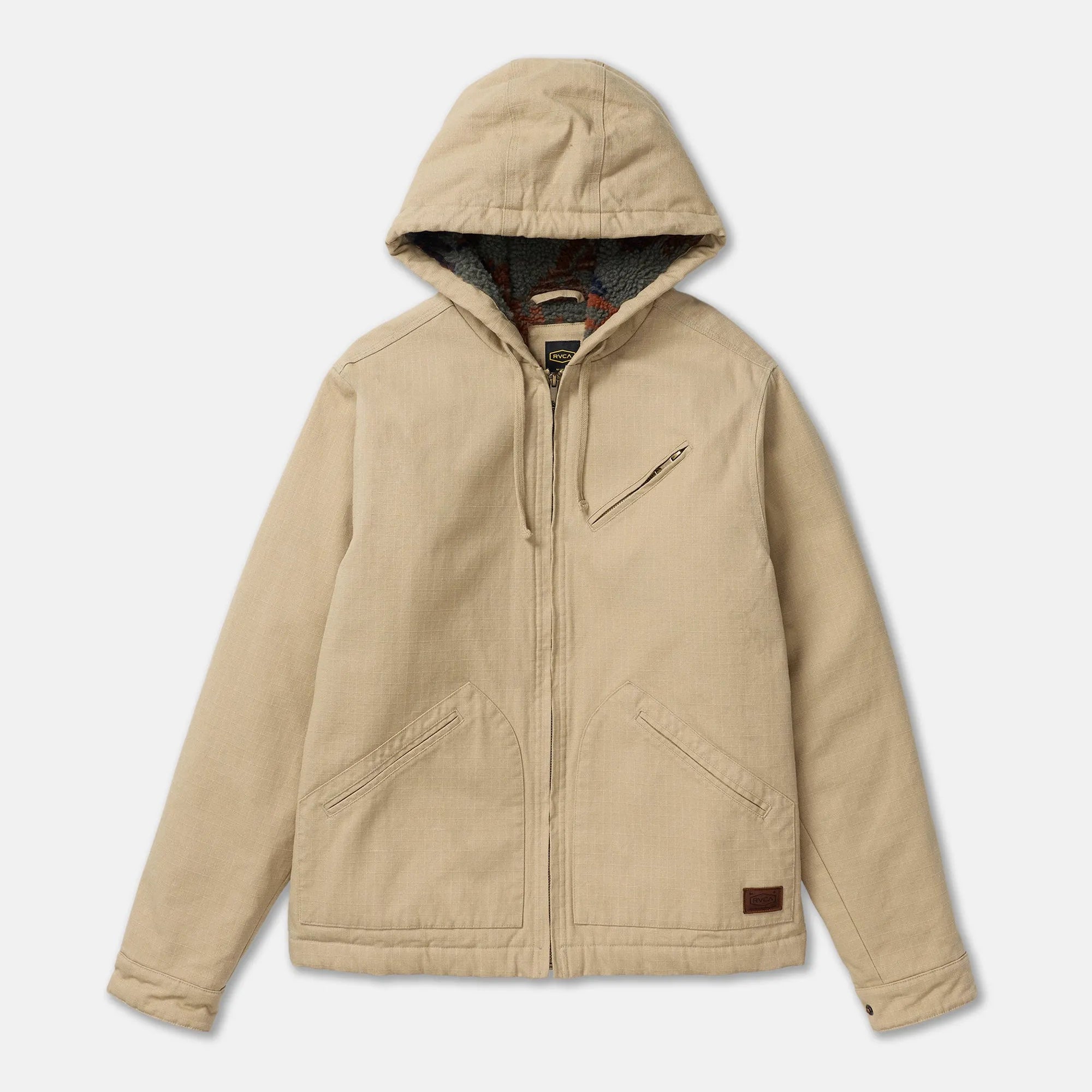 RVCA Mens Jacket Sonora Hooded