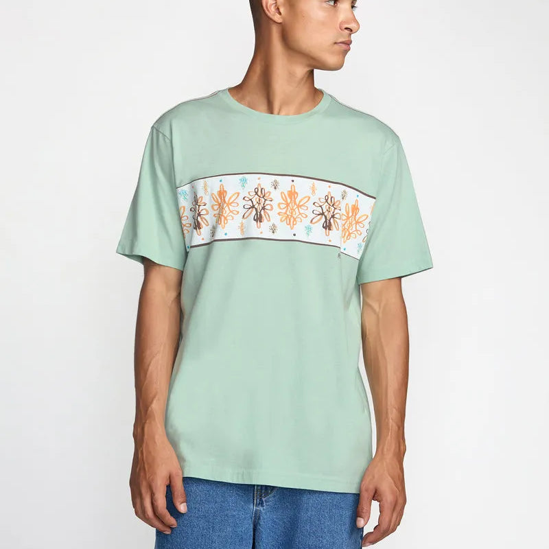 RVCA Mens Shirt Jacob Stripe