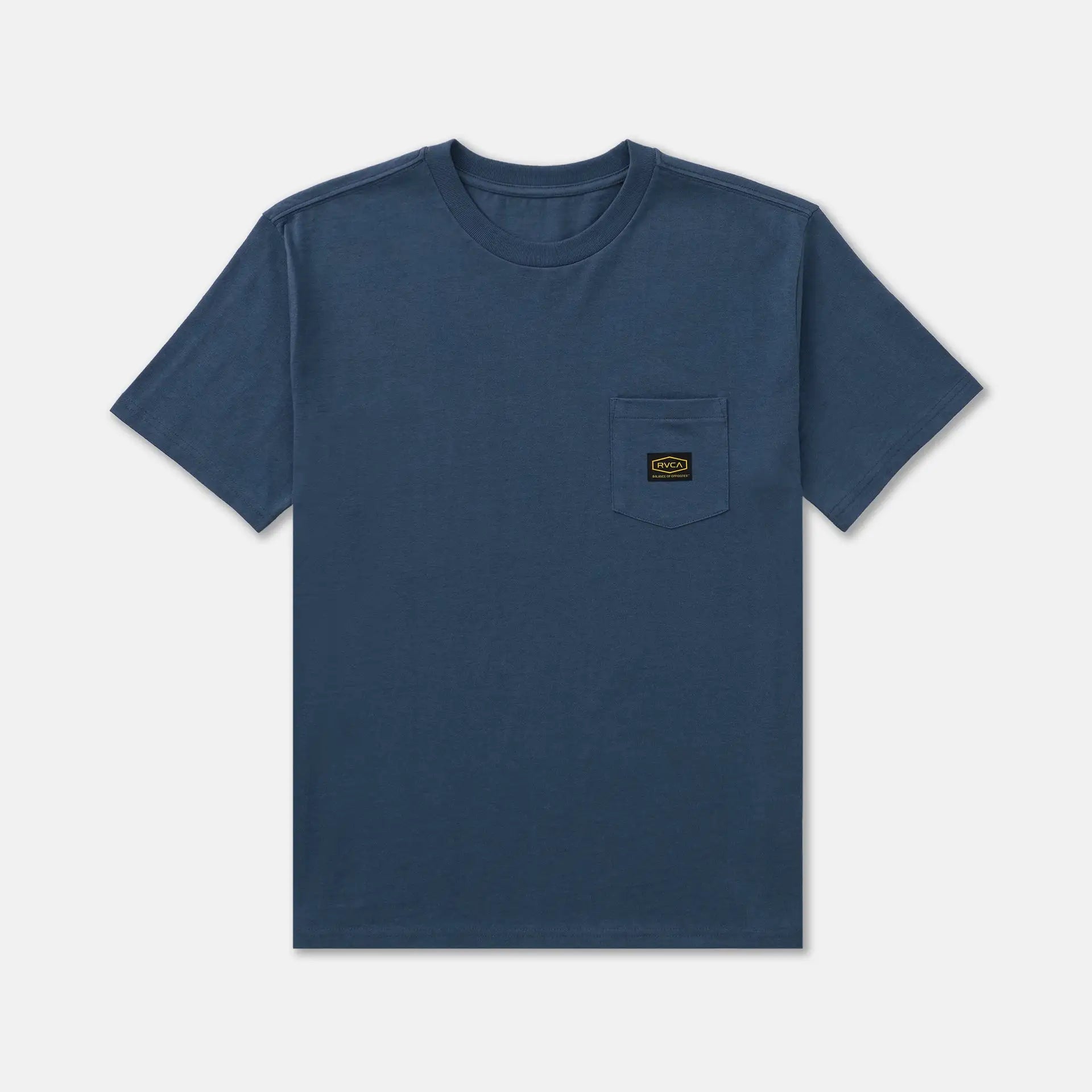 RVCA Mens Shirt Americana Label Short Sleeve Pocket Tee