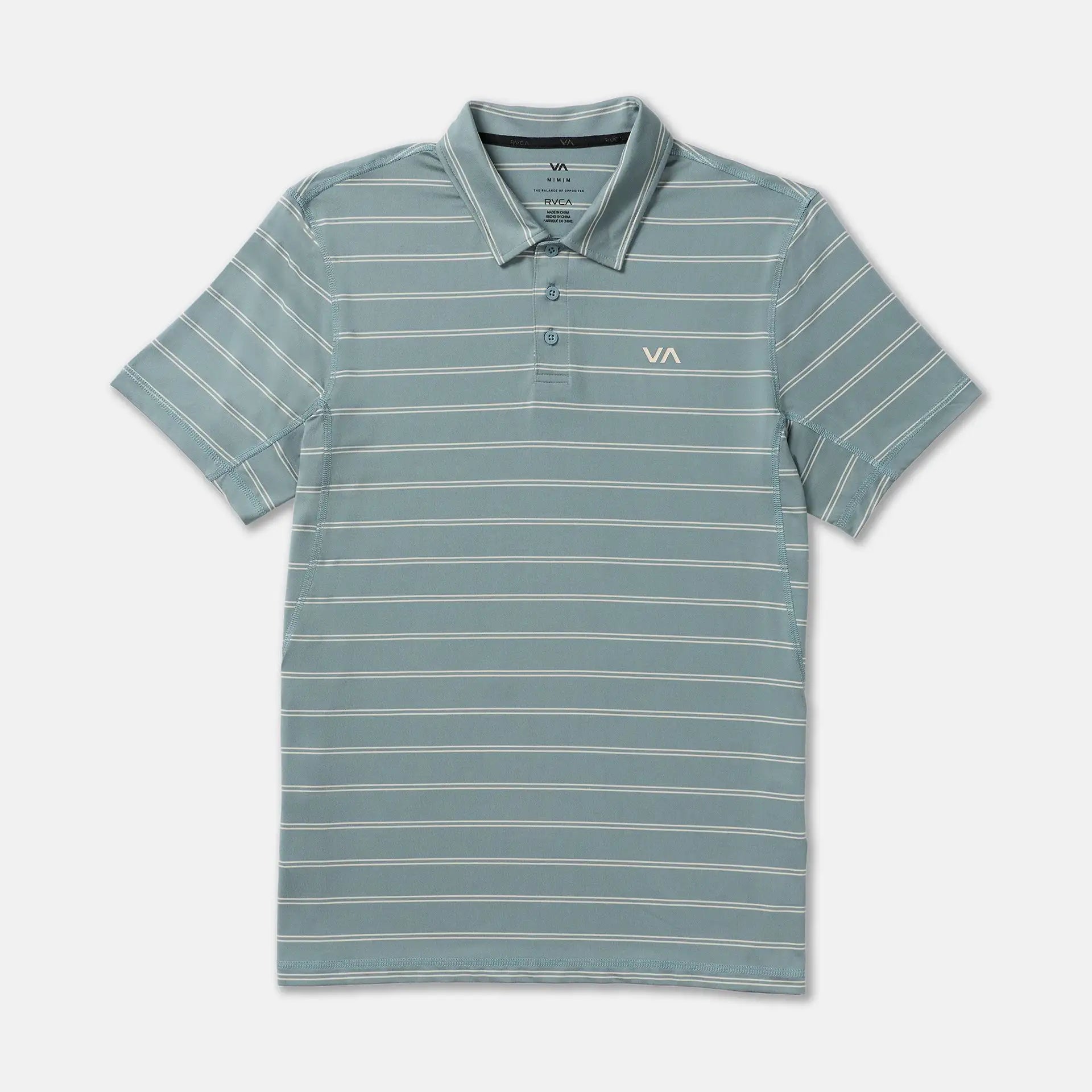 RVCA Mens Knit Sport Vent Polo
