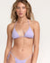 RVCA Womens Bikini Top Solid Halter Triangle