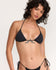 RVCA Womens Bikini Top Solid Halter Triangle