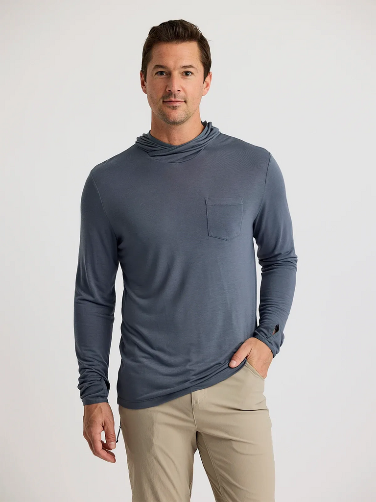 Free Fly Mens Shirt Bamboo Lightweight Hoodie