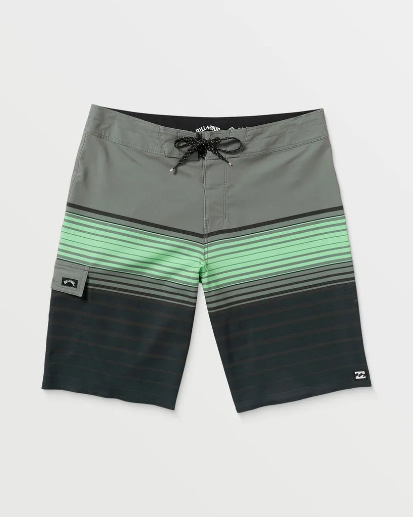 Billabong Mens Boardshorts All Day Stripe Pro Performance 20