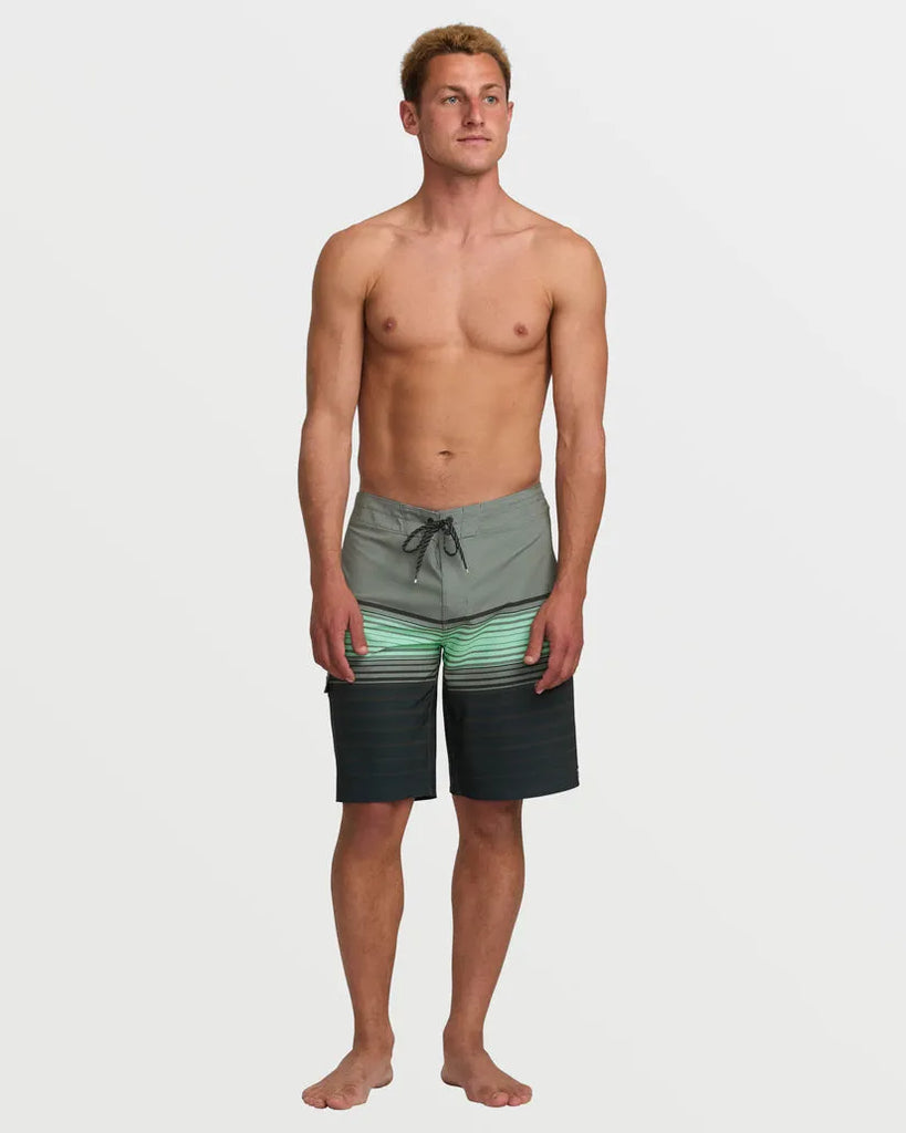 Billabong Mens Boardshorts All Day Stripe Pro Performance 20