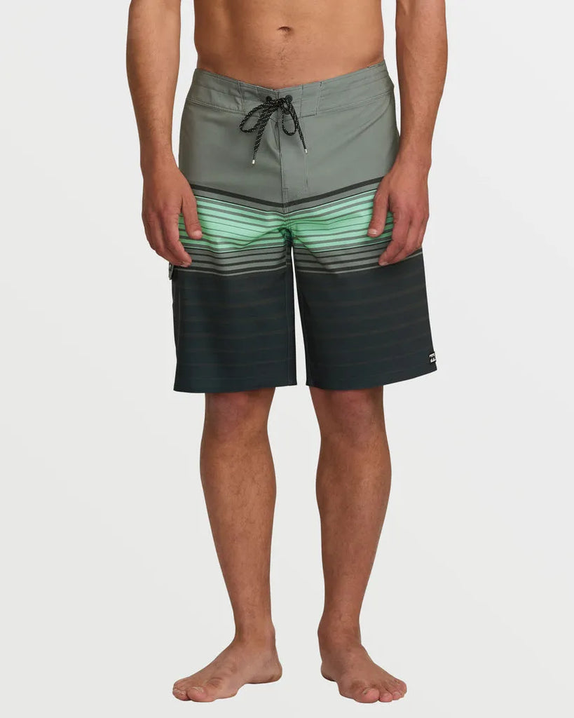 Billabong Mens Boardshorts All Day Stripe Pro Performance 20