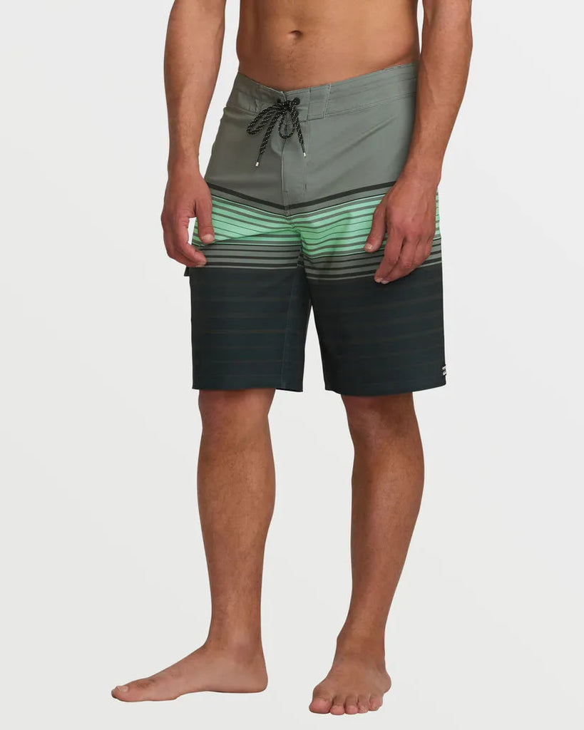 Billabong Mens Boardshorts All Day Stripe Pro Performance 20