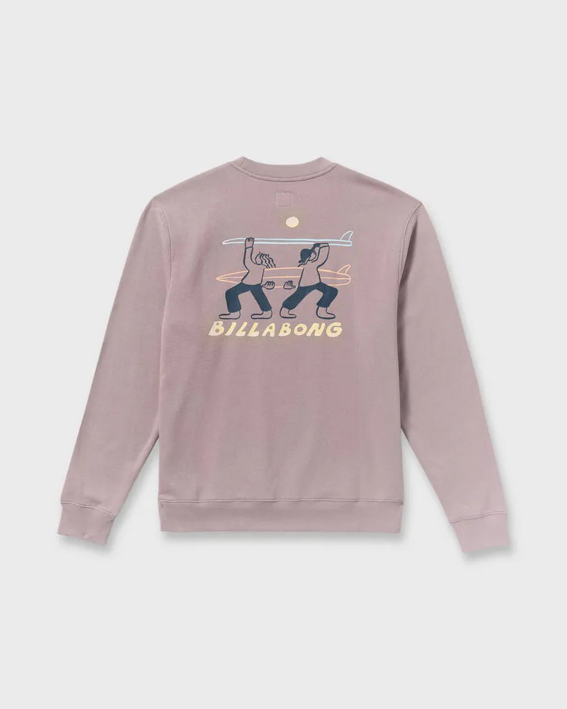 Billabong Mens Sweatshirt Split The Peak Crewneck