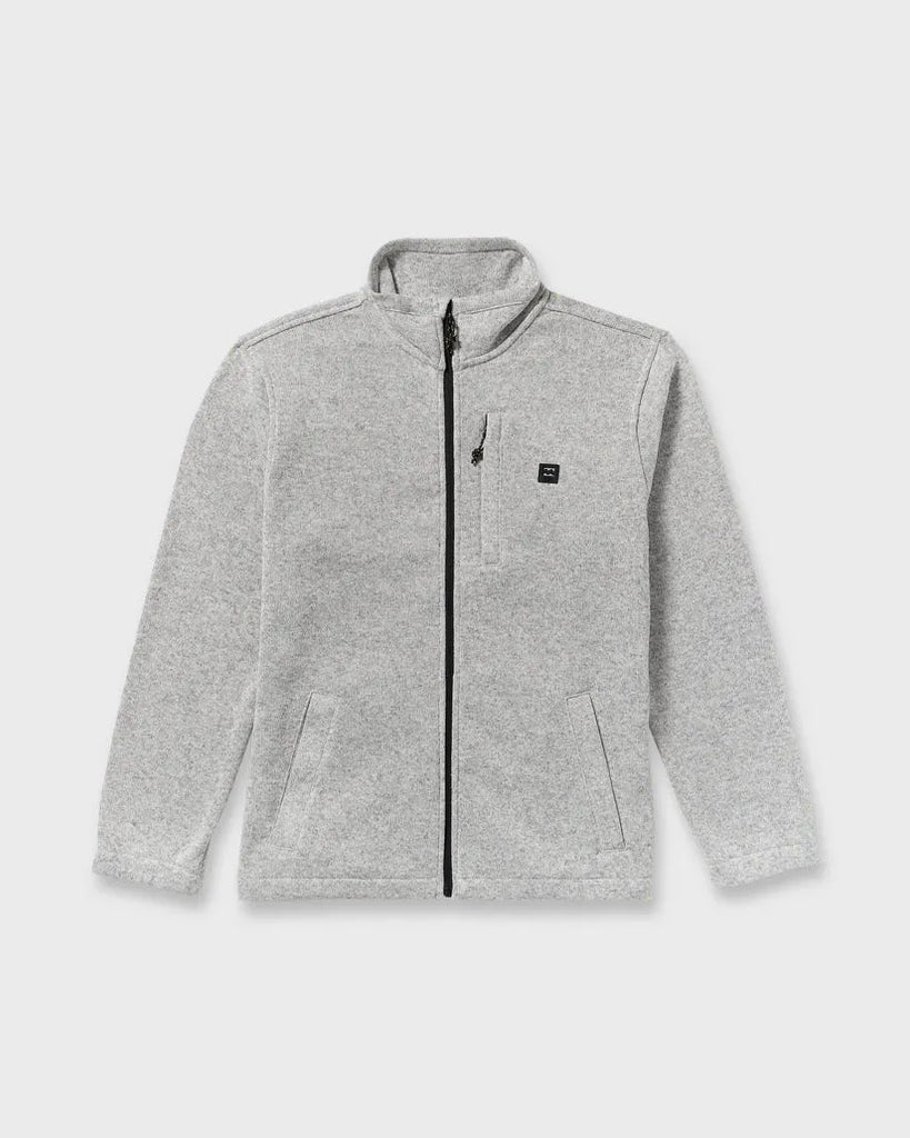 Billabong Mens Sweatshirt Boundary Mock Neck Zip