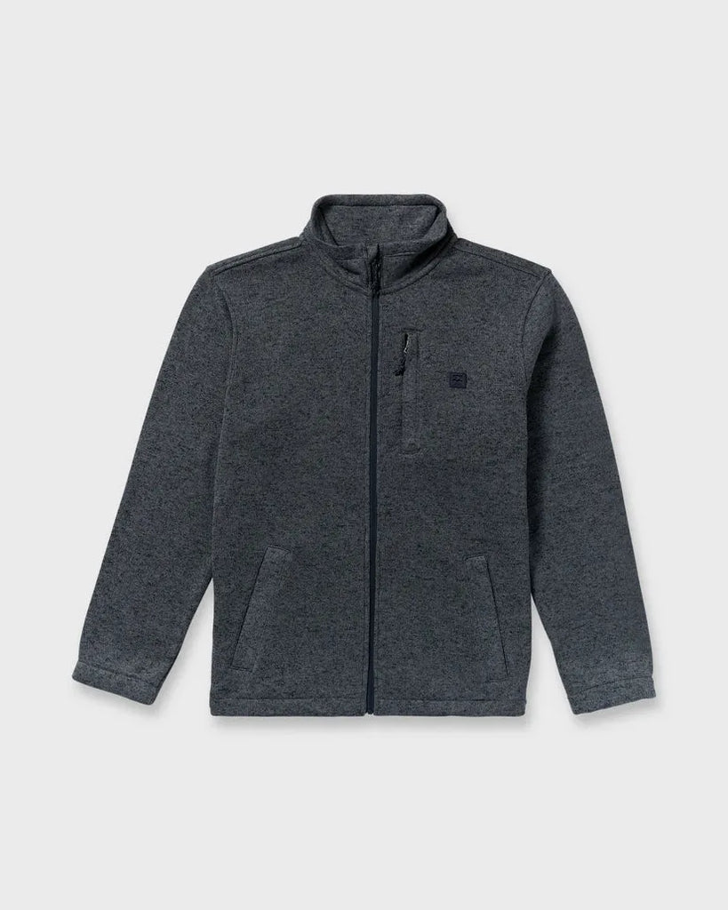 Billabong Mens Sweatshirt Boundary Mock Neck Zip