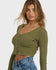 Billabong Womens Shirt Paxton Long Sleeve Top