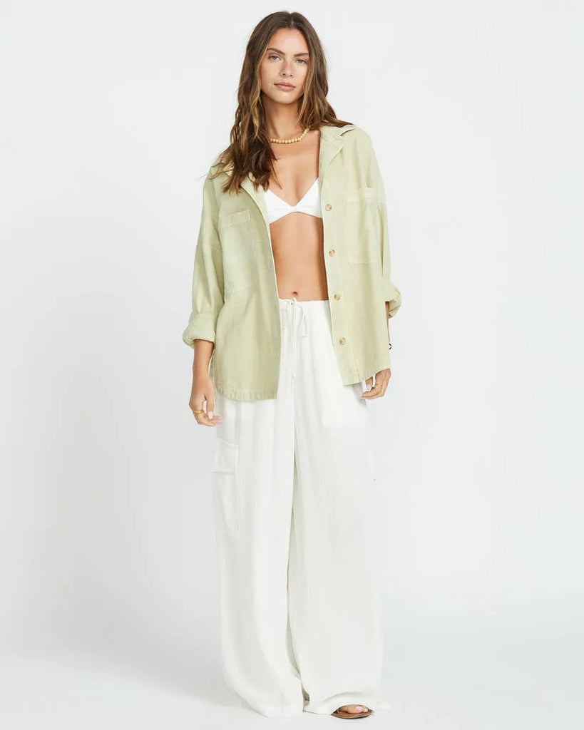Billabong Womens Shirt Stoked On You Twill