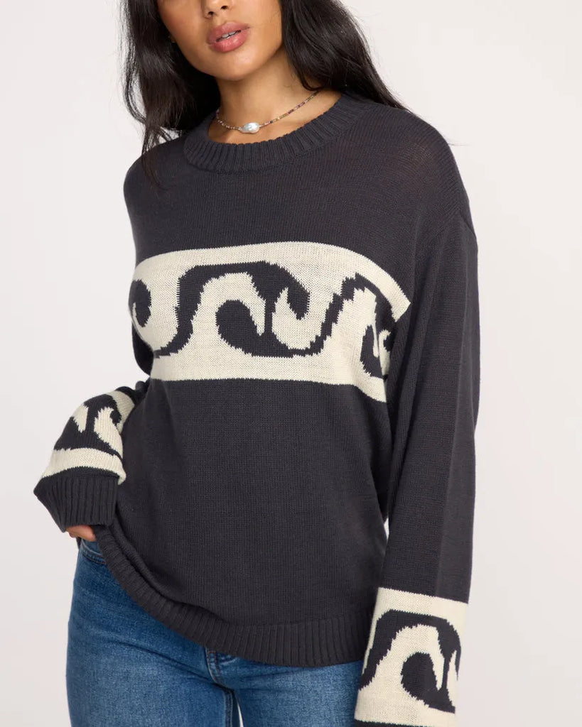 Billabong Womens Sweater Wave Fade