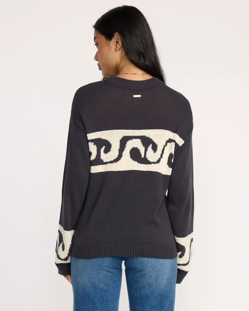 Billabong Womens Sweater Wave Fade