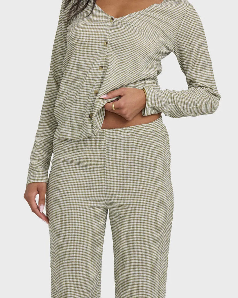 Billabong Womens Pants Hot Check Knitpants