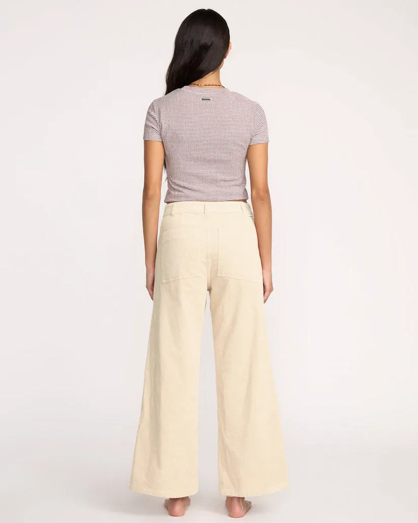 Billabong Womens Pants Free Fall High-Waist Cord