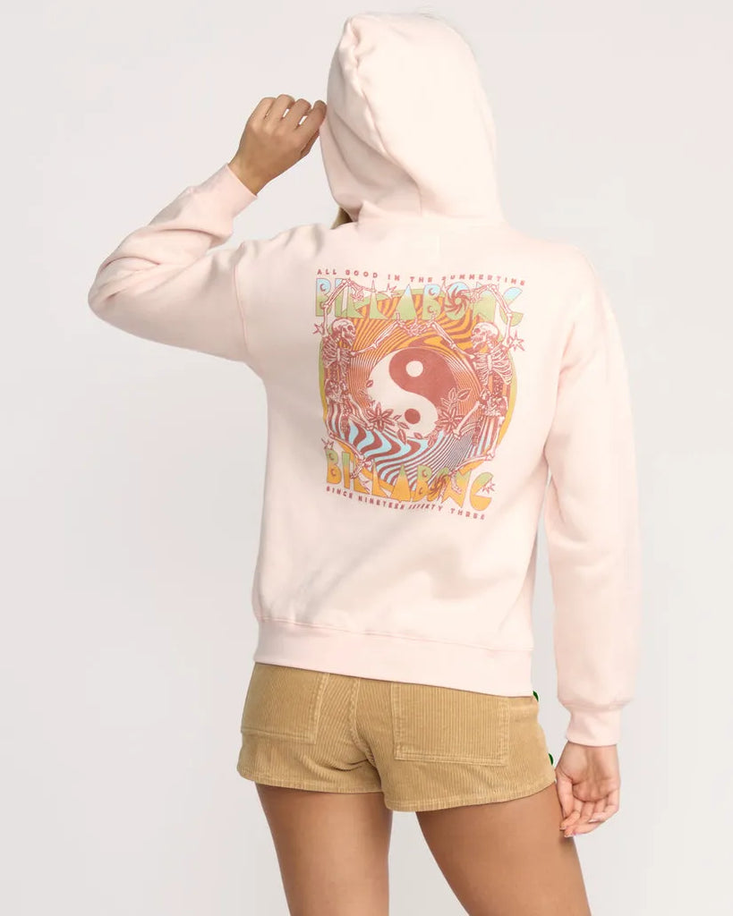 Billabong Womens Sweatshirt All Good In Summer Hoodie