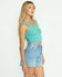 Billabong Womens Tank Top Under Palm Trees