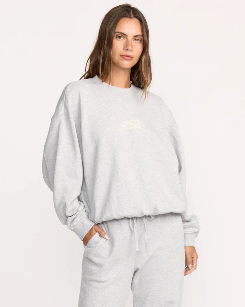 Billabong Womens Sweatshirt So Sunny Kendal Crewneck