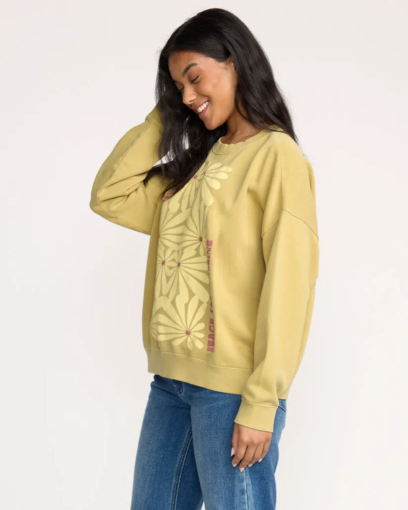 Billabong Womens Sweatshirt Echo Crewneck