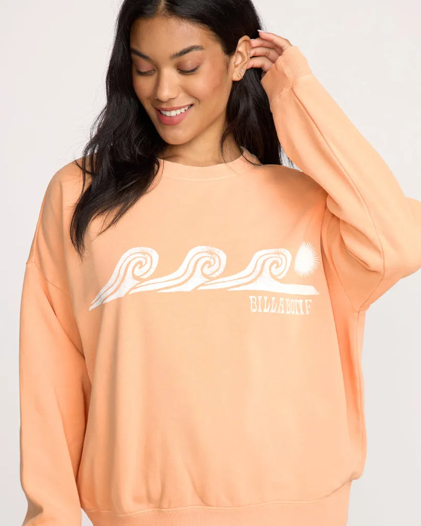 Billabong Womens Sweatshirt Echo Crewneck