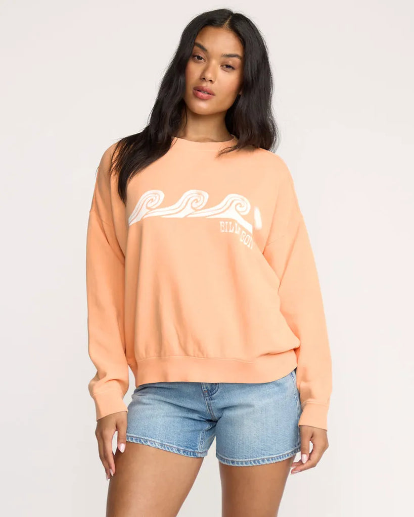 Billabong Womens Sweatshirt Echo Crewneck