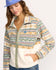 Billabong Womens Sweatshirt Rock Jetty Mock Neck Zip