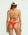 Billabong Womens Bikini Bottoms Red Aloha Tie-Side Tanga