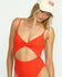 Billabong Womens Swimsuit Red Aloha Mika One-Piece