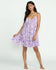 Billabong Womens Dress Beach Vibes Print Cover-Up