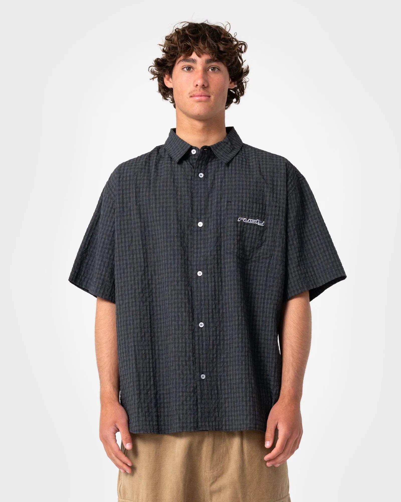 Rusty Mens Woven Defender