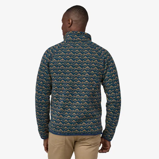 Mens patterned patagonia deals fleece