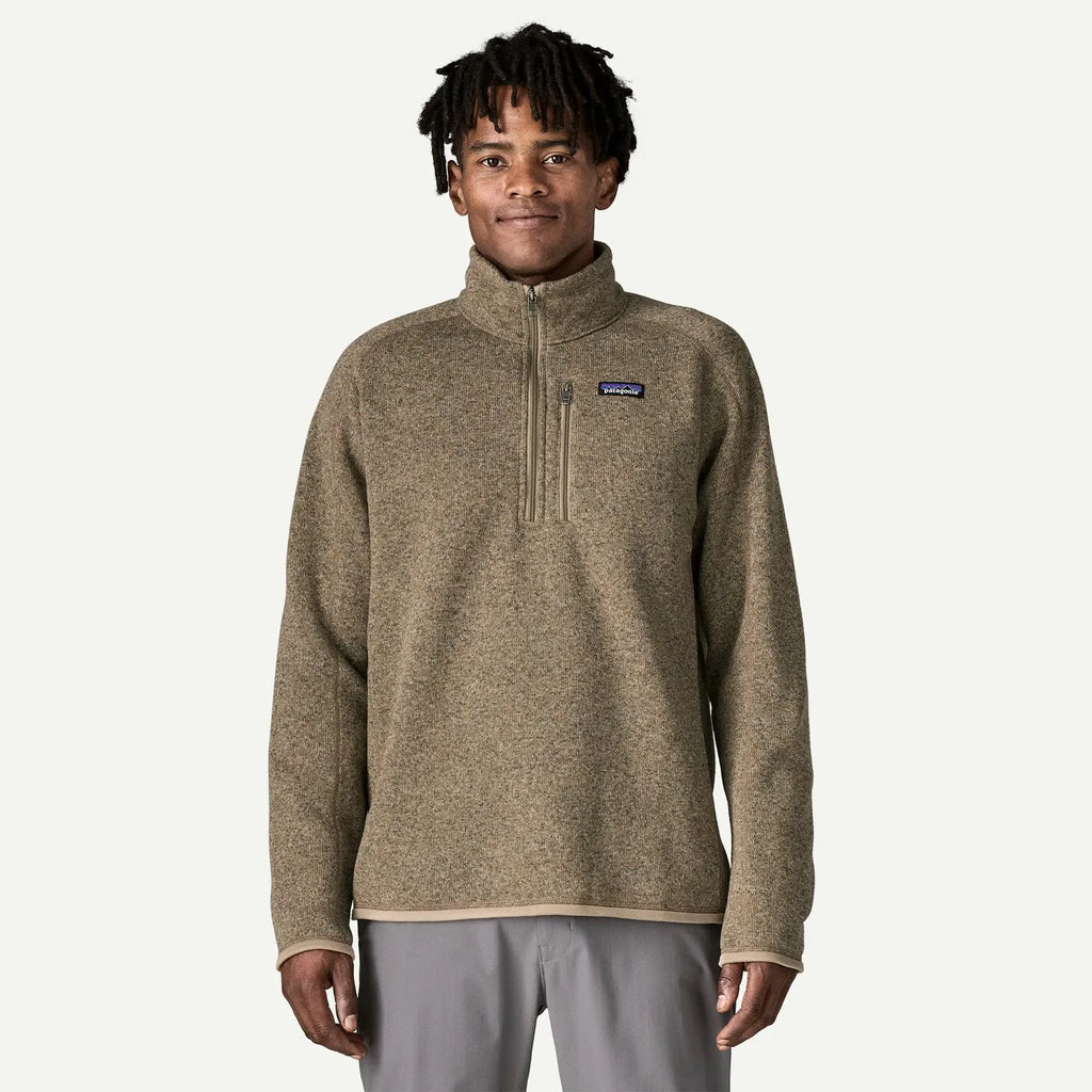 Patagonia Mens Sweater Better Sweater 1/4-Zip Fleece