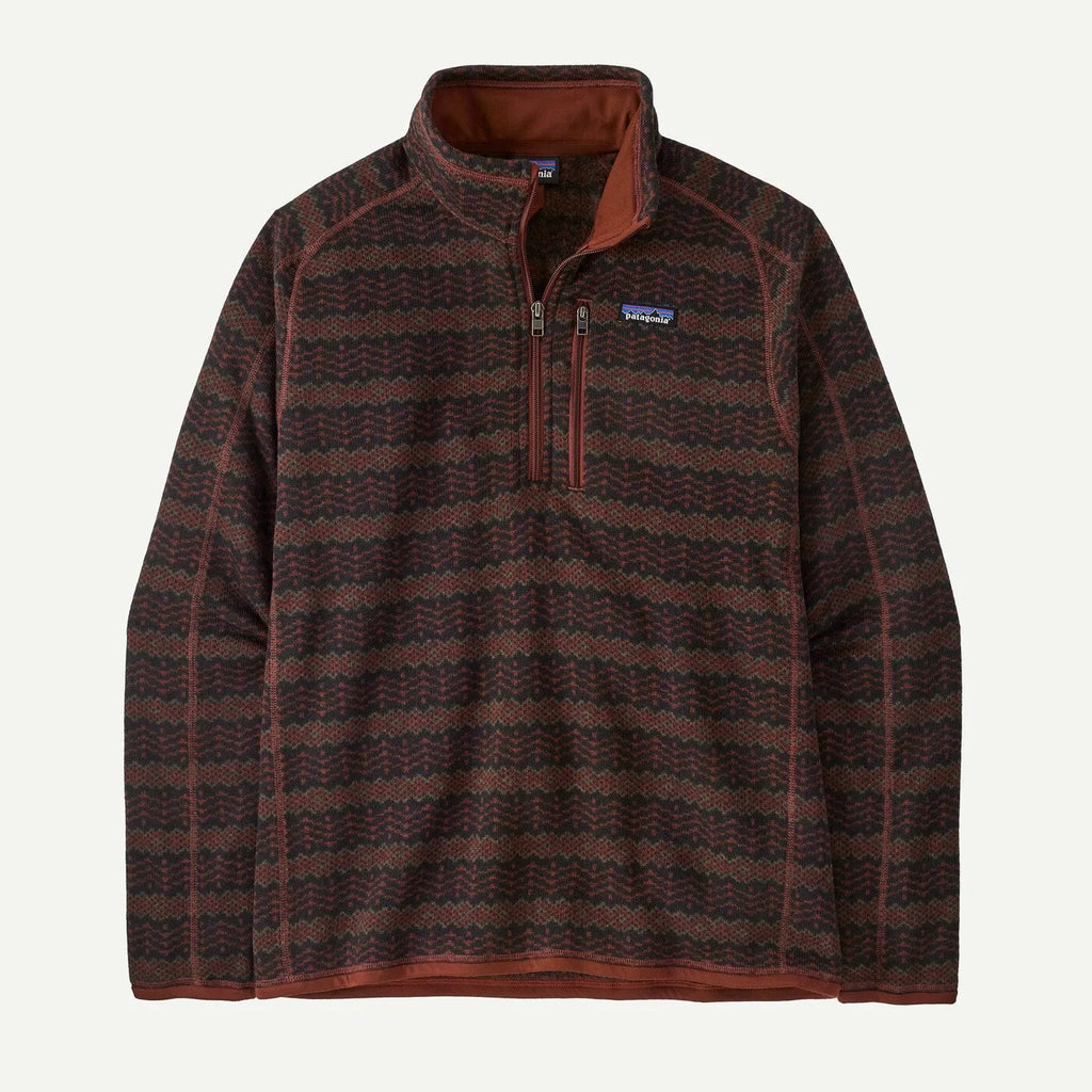 Patagonia Mens Sweater Better Sweater 1/4-Zip Fleece