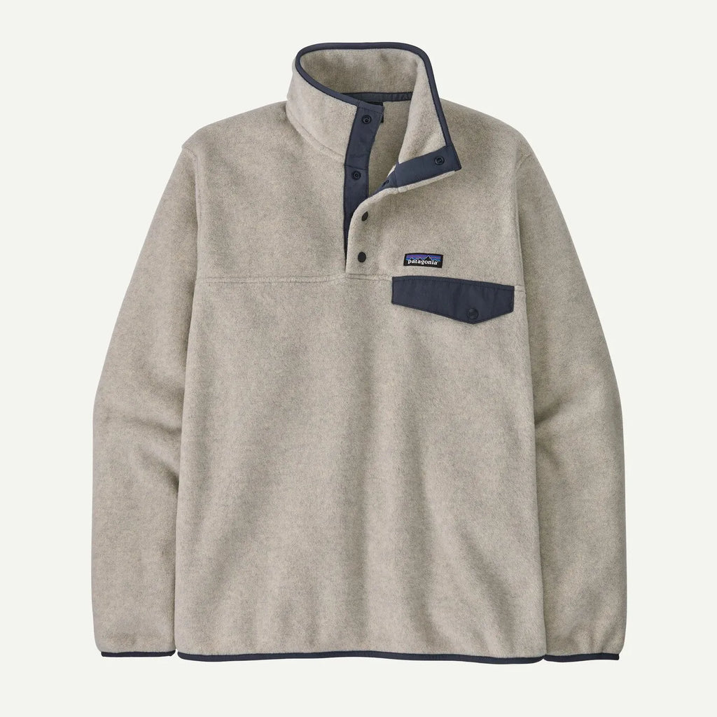Patagonia Mens Sweatshirt Lightweight Synchilla Snap-T Fleece Pullover