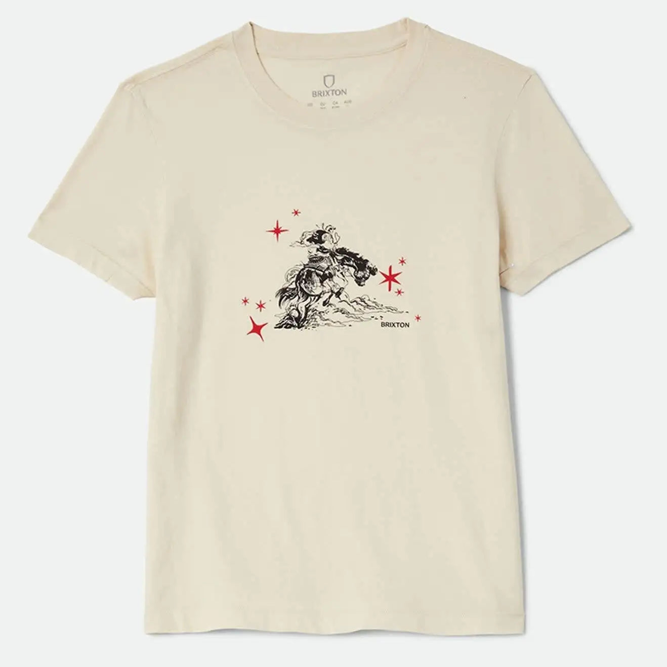 Brixton Womens Shirt Mid Century Ranch Slim Crew