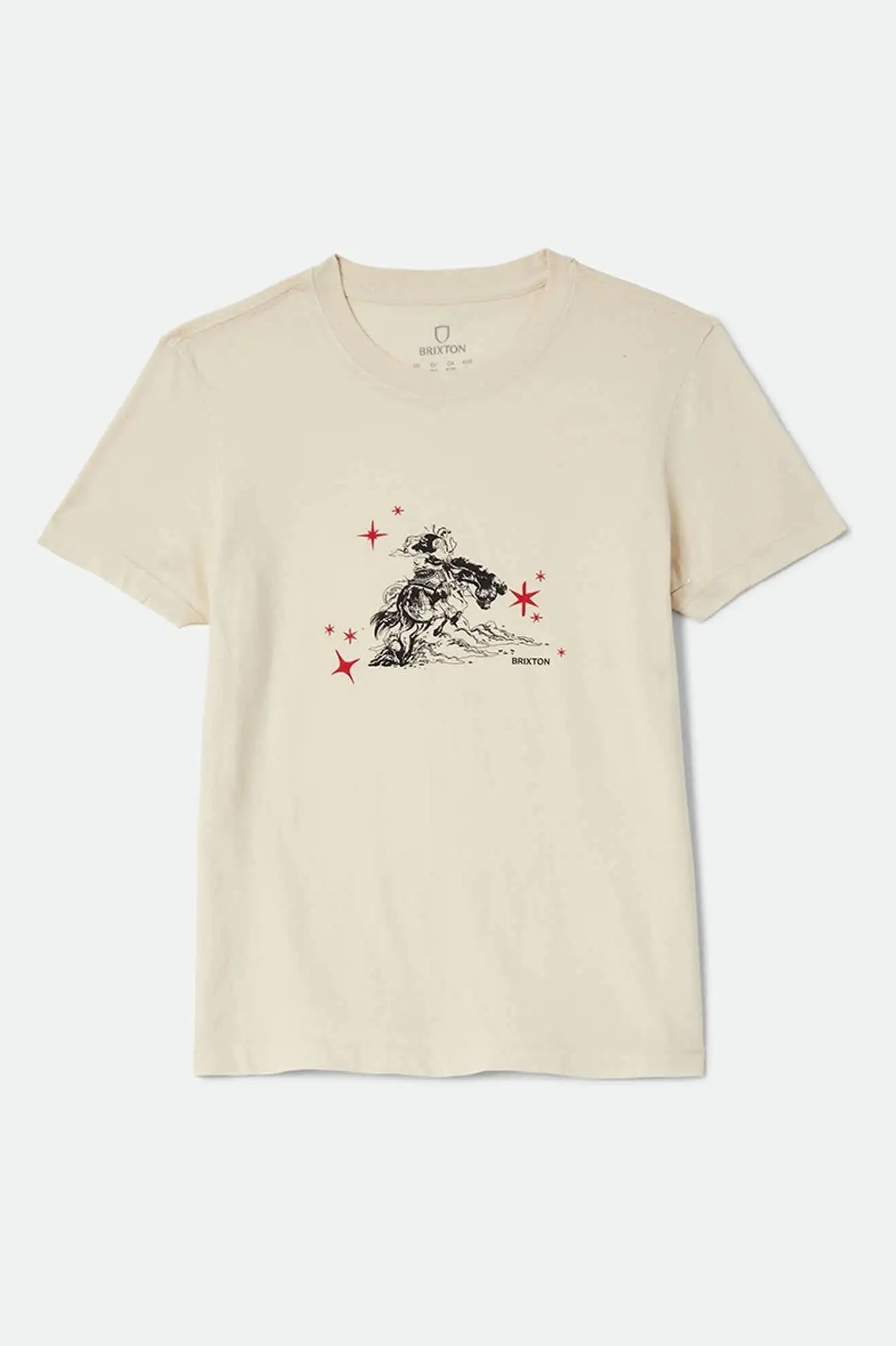 Brixton Womens Shirt Mid Century Ranch Slim Crew