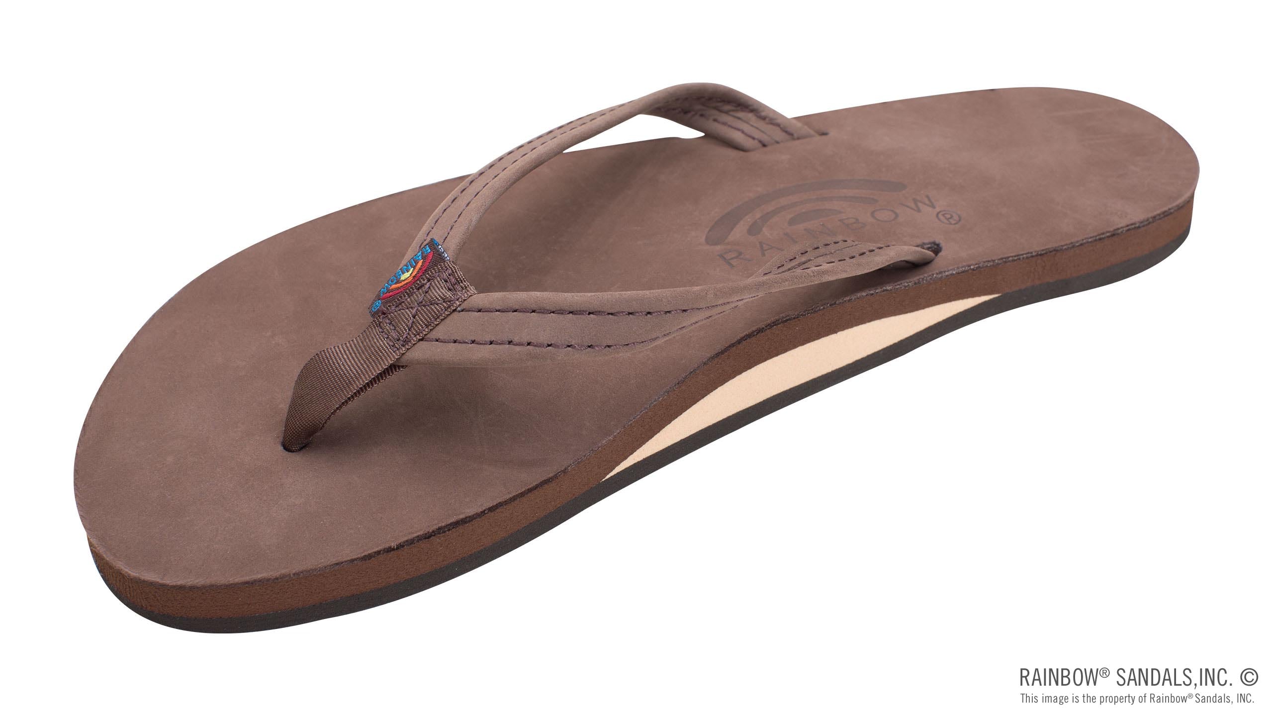 Rainbow sandals top colors