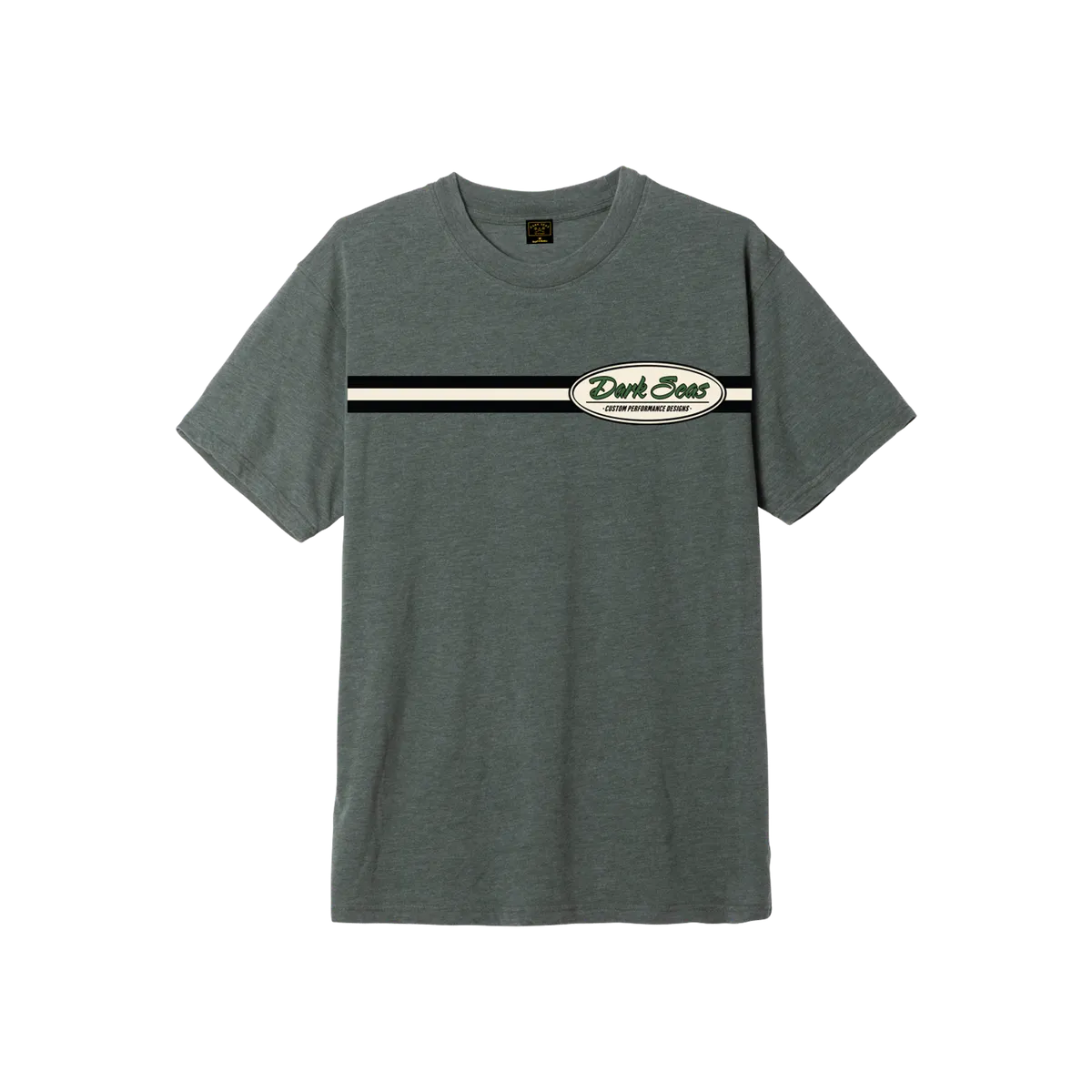Dark Seas Mens Shirt Glass Off Mineral