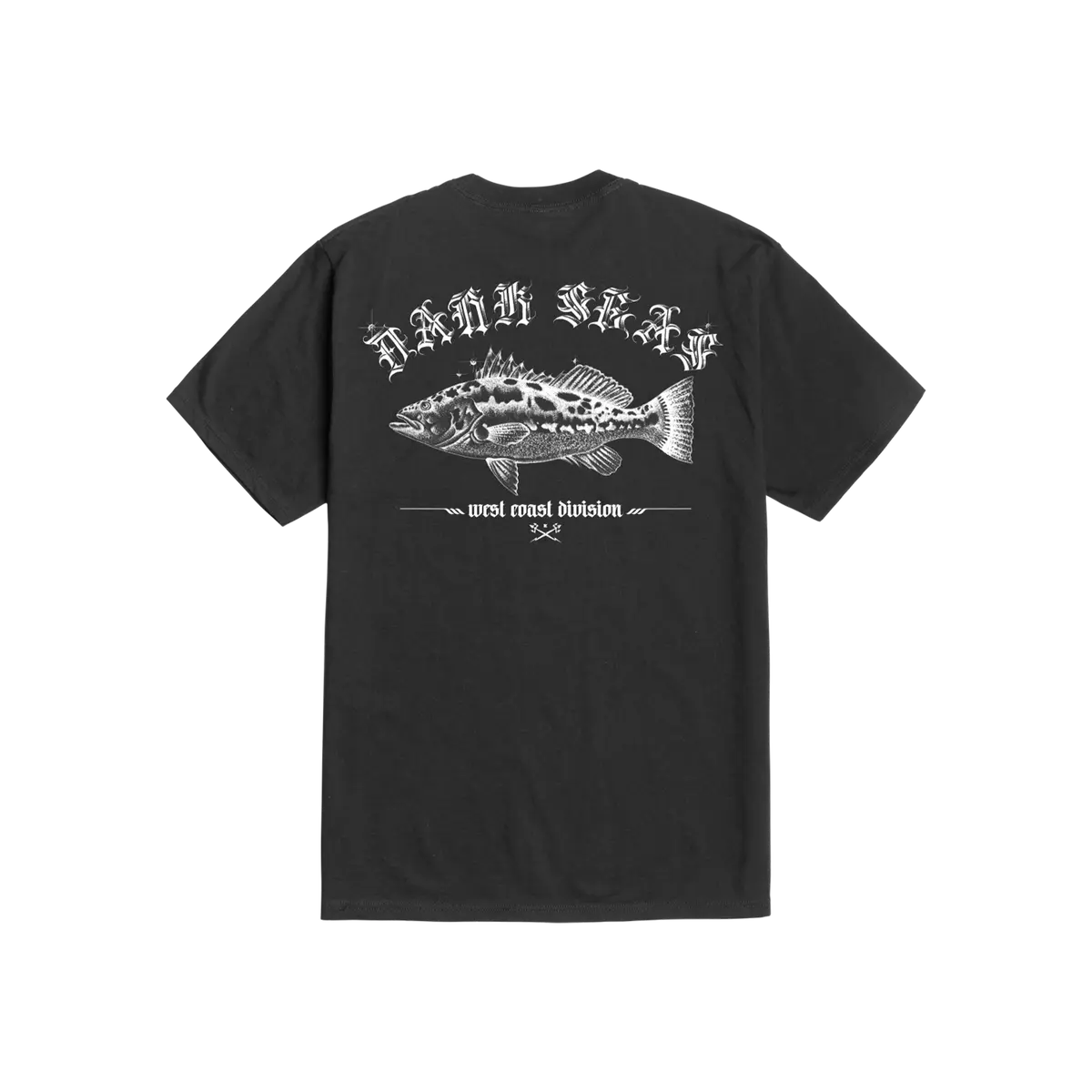 Dark Seas Mens Shirt Calico Bass